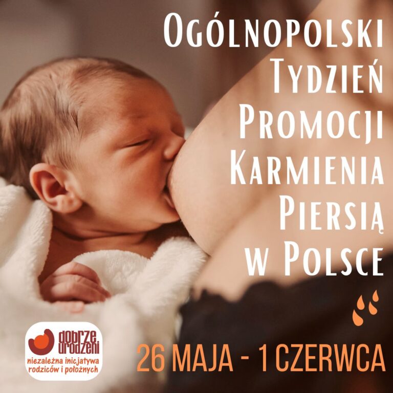 Ogólnopolski Tydzień Promocji Karmienia Piersią (26 maja – 1 czerwca 2025)