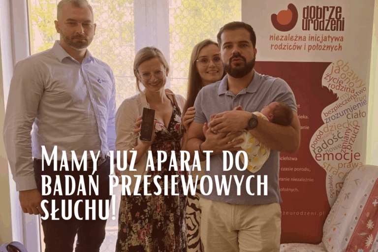 Aparat do badań przesiewowych słuchu jest już w naszych rękach