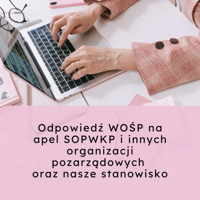 Apel organizacji do WOŚP o ostrożny dobór partnerów finałów